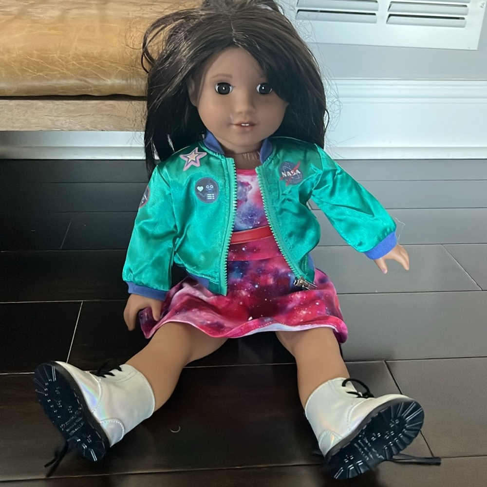 American Girl Luciana Vega Doll Astronaut Retired